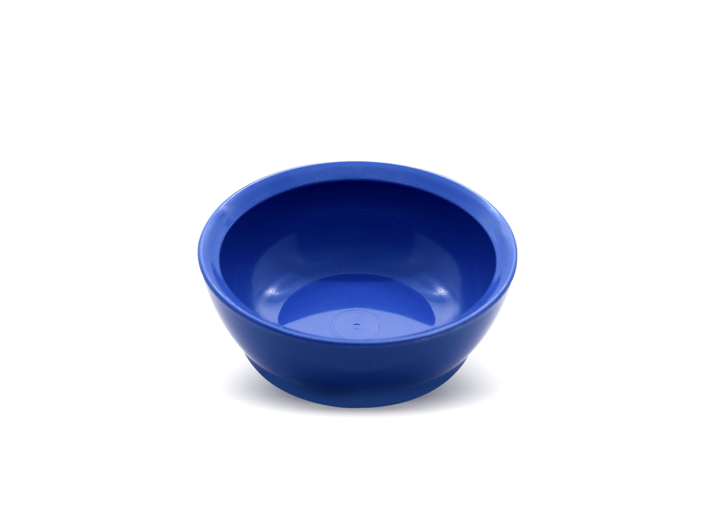 angled 12 oz Blue calibowl on white background