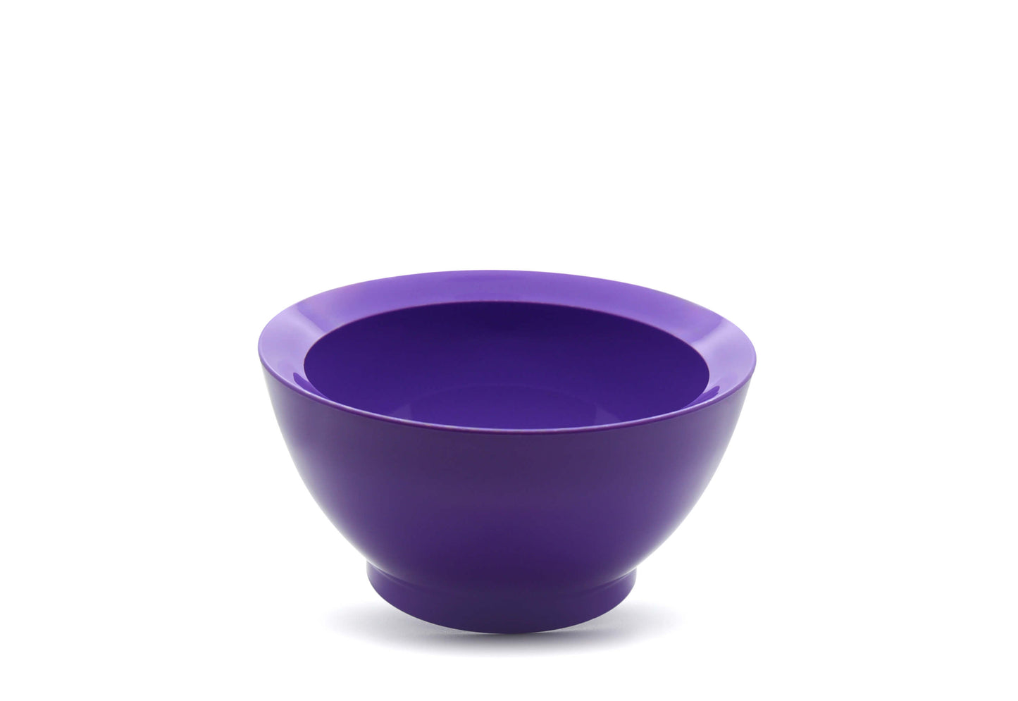 angled, 20 oz purple calibowl on white background
