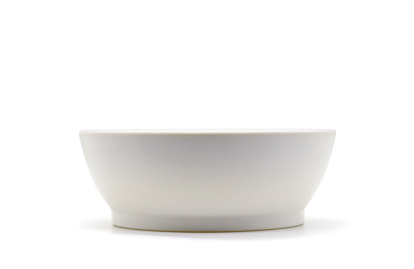 White calibowl on a white background