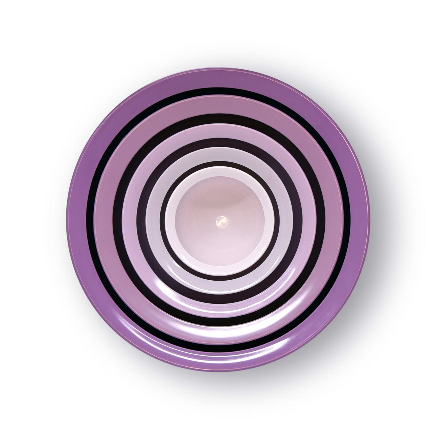 Mixing bowl Set of dusty plum nested calibowls.