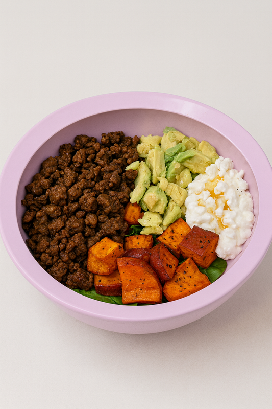 Hot Honey Beef Bowls