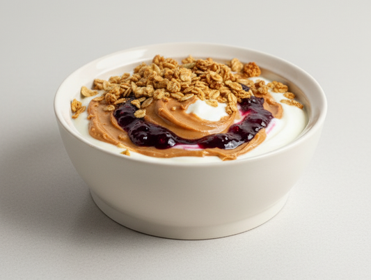 Kid-Friendly PB&J Yogurt Parfait