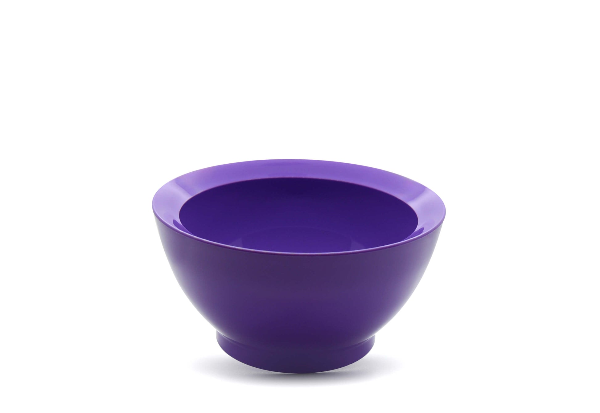 angled, 20 oz purple calibowl on white background
